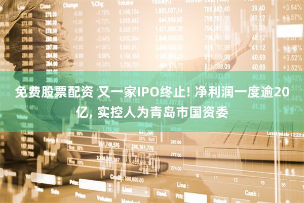 免费股票配资 又一家IPO终止! 净利润一度逾20亿, 实控人为青岛市国资委